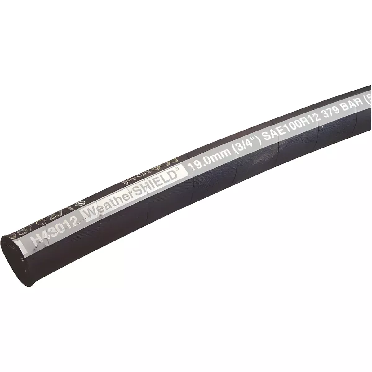 1/2 INCH X 50 FEET EATON WEATHERSHIELD 4S 100R12 HYDRAULIC HOSE, WHILE SUPPLIES LAST