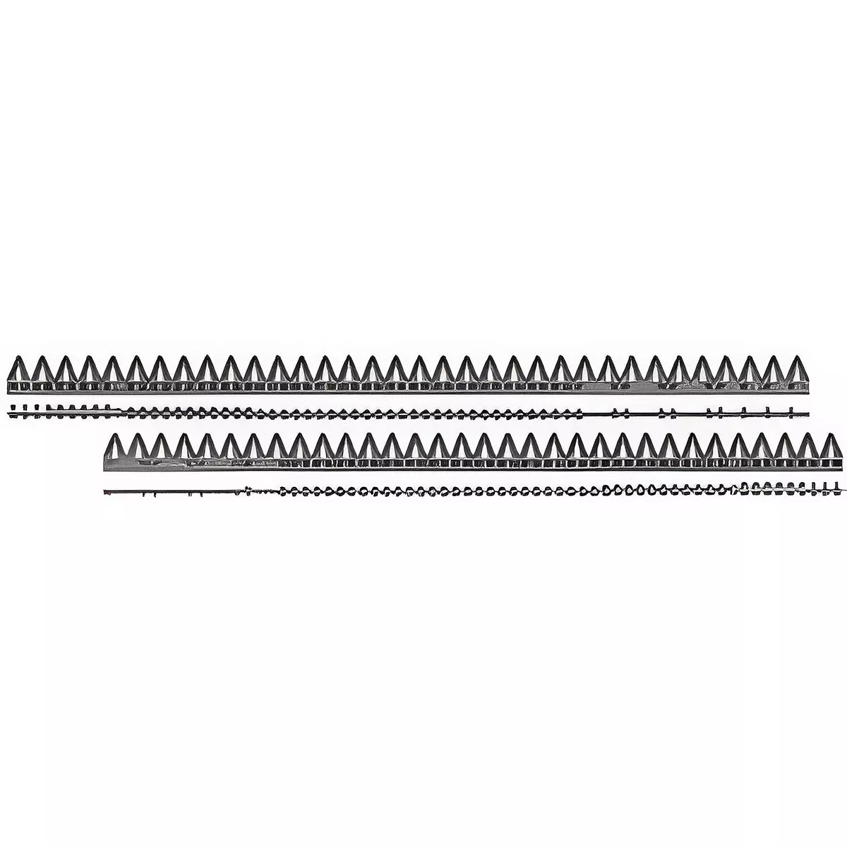 35' FLEX DRAPER KNIFE ASSEMBLY -MEGATOOTH 4 SERRATION