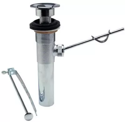 Brass Lavatory Drain Pop-up Assembly